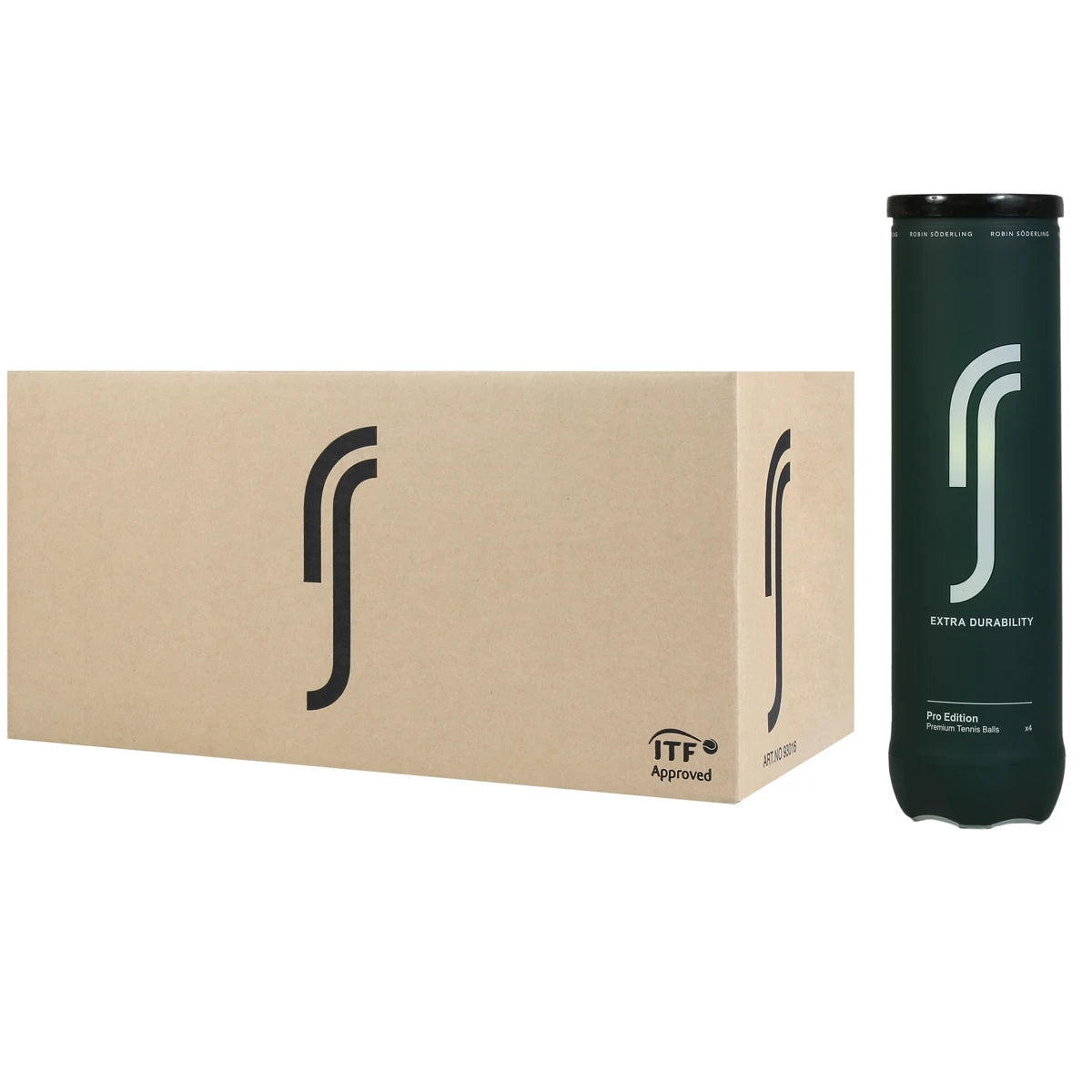 Box of 18 Tubes of 4 Robin Soderling All Court Pro Edition Balls