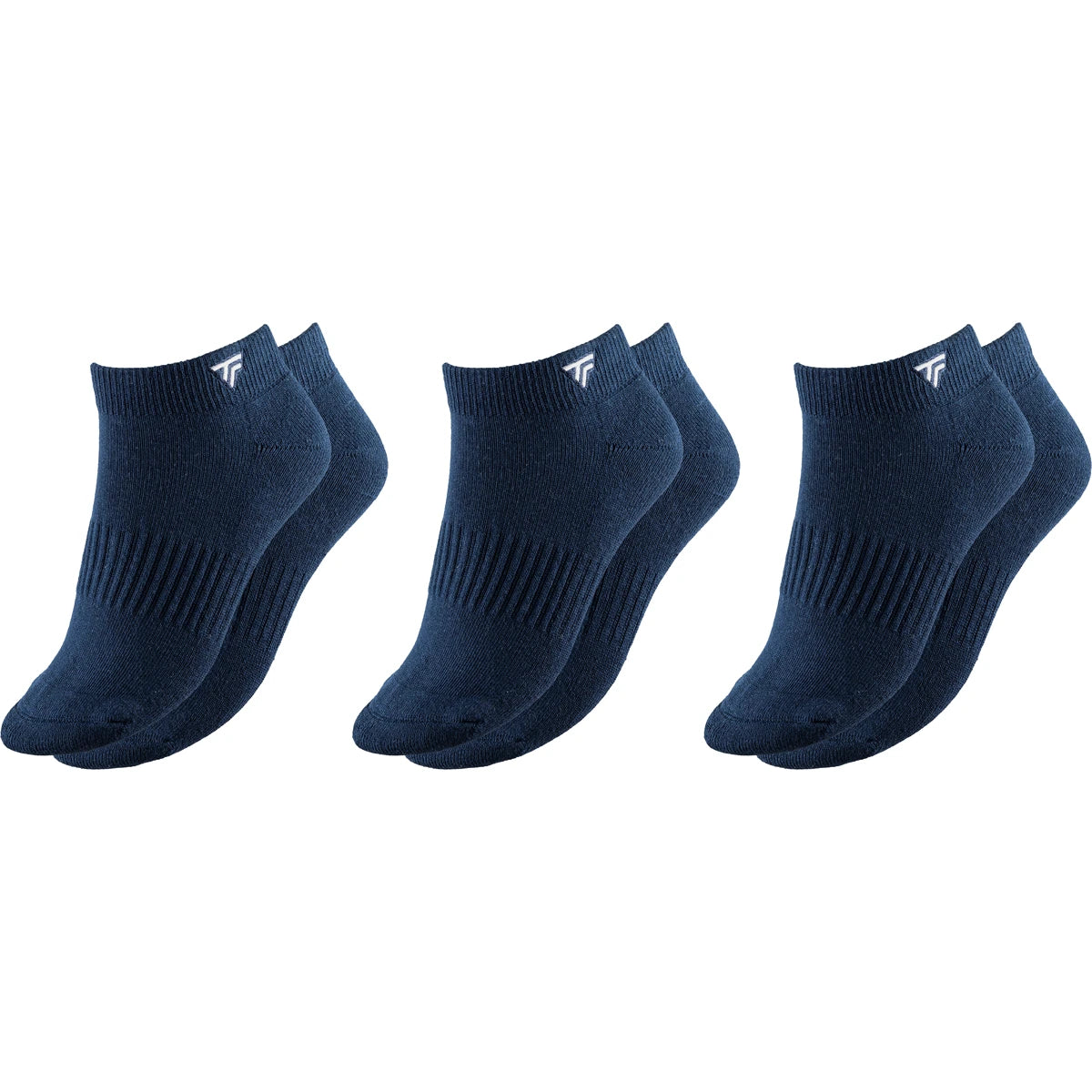 3 Pairs of Tecnifibre Low-Cut Socks (Low)