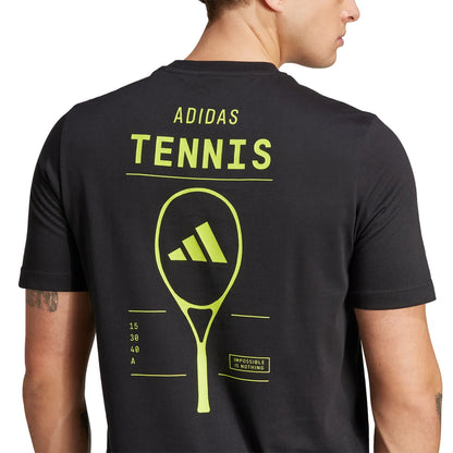 adidas Play Graphic Tennis Cotton T-Shirt