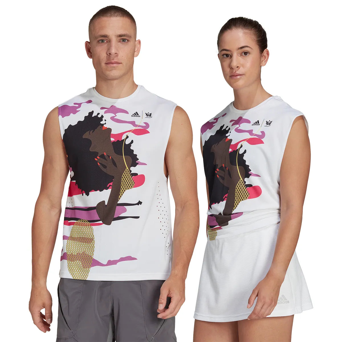 Unisex adidas Tank Top New York Unitefit Thebe Magugu
