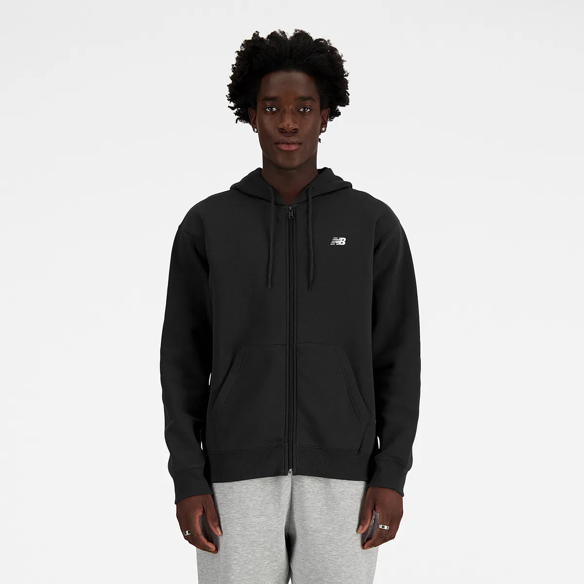 New Balance Sport Essentials Logo Fleece Fz Jacket
