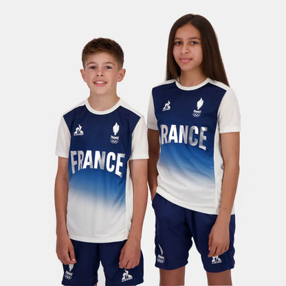 Le Coq Sportif Junior France Olympique Performance T-Shirt