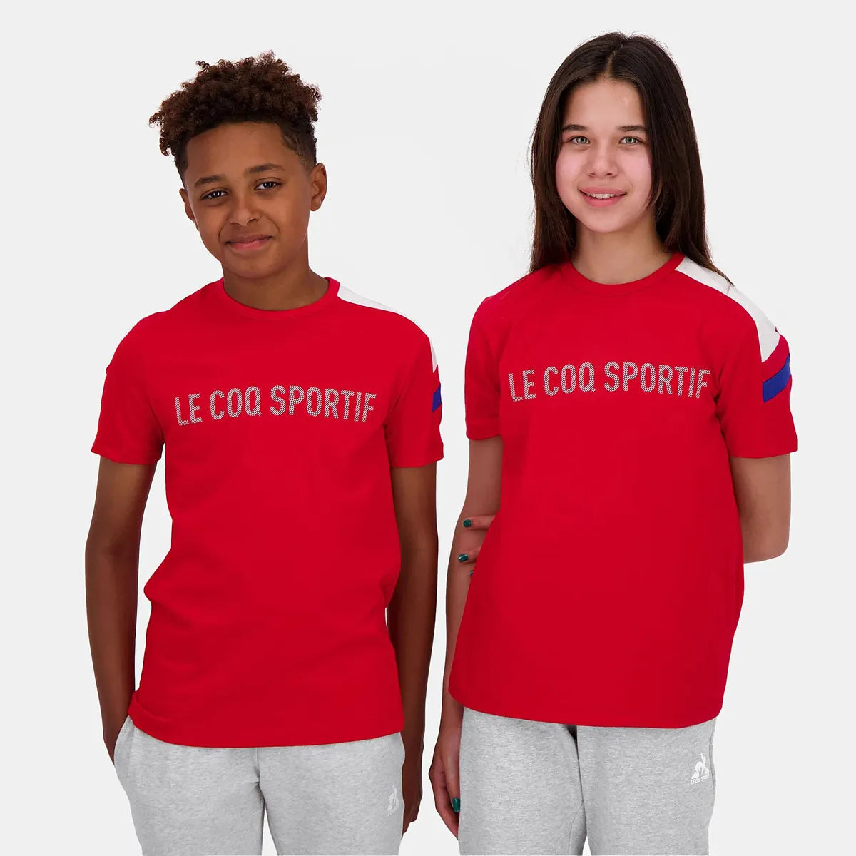 Le Coq Sportif Junior Tricolour T-Shirt