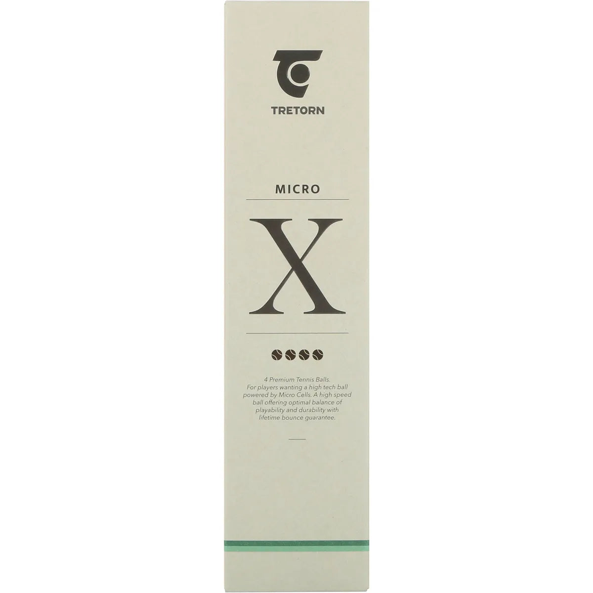 Tube of 4 Tretorn Micro X Tennis Balls