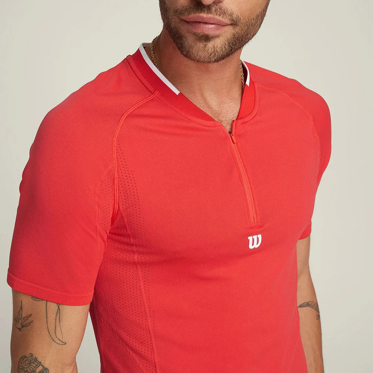 Wilson Series Seamless Zip Henley 2.0 T-Shirt