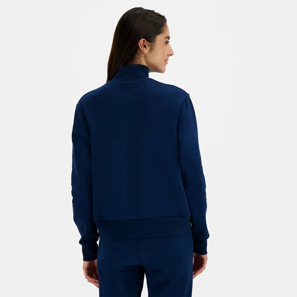 Le Coq Sportif Women's Heritage Roll Neck Sweatshirt