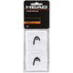 Pair of Head Simple Wristbands Width 2.5"