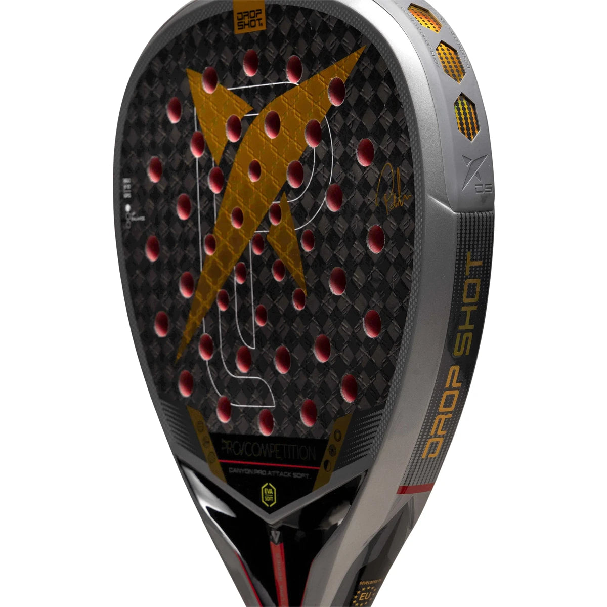 Padel Racket Test Drop Shot Canyon Pro Attack Soft