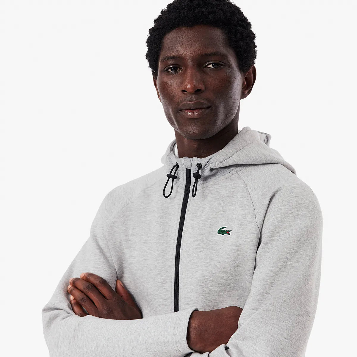 Lacoste Core Performance Fz Mesh Hoody Sweat