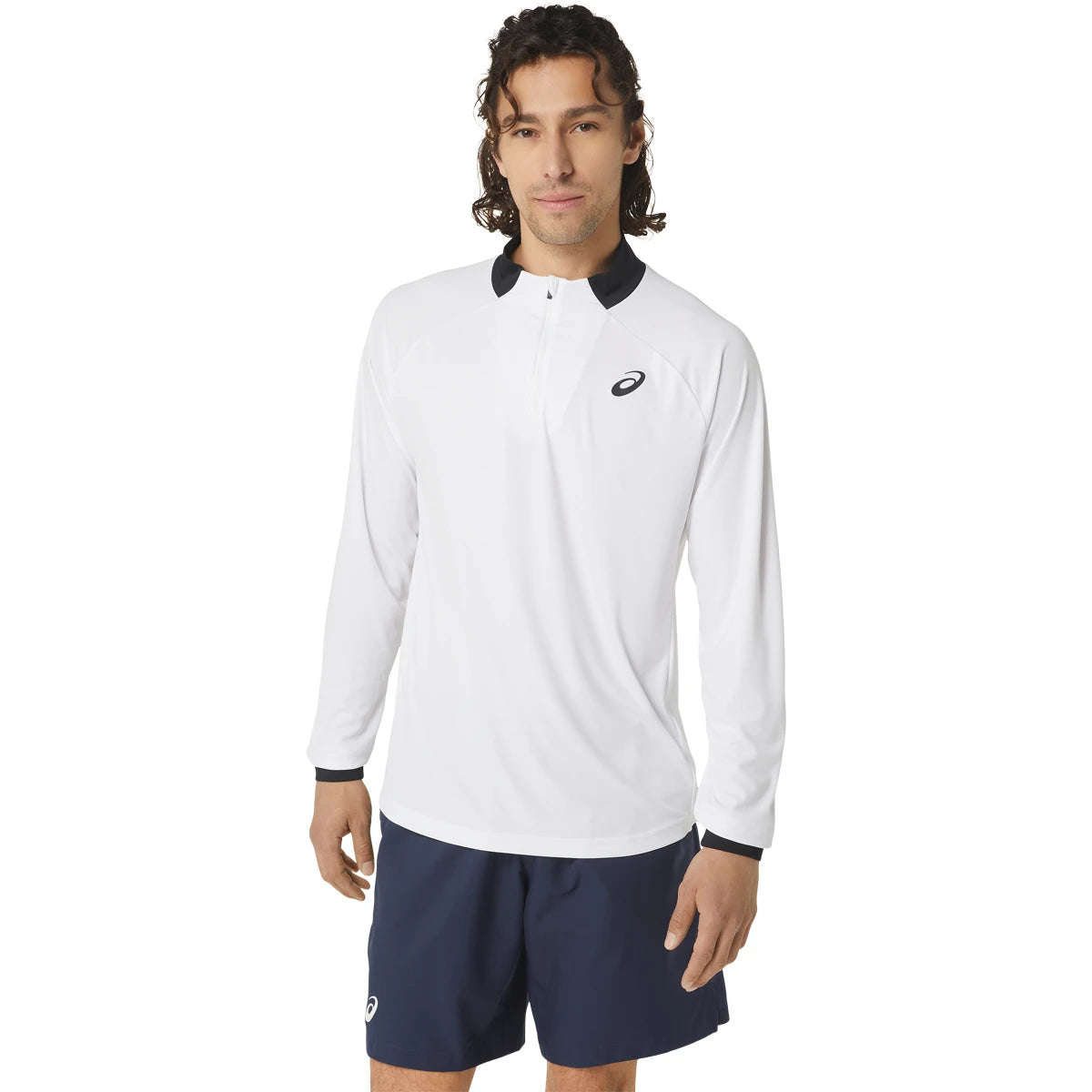 Asics Court Long Sleeve 1/2 Zip T-Shirt