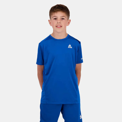 Le Coq Sportif Junior Tennis Pro Paris T-Shirt