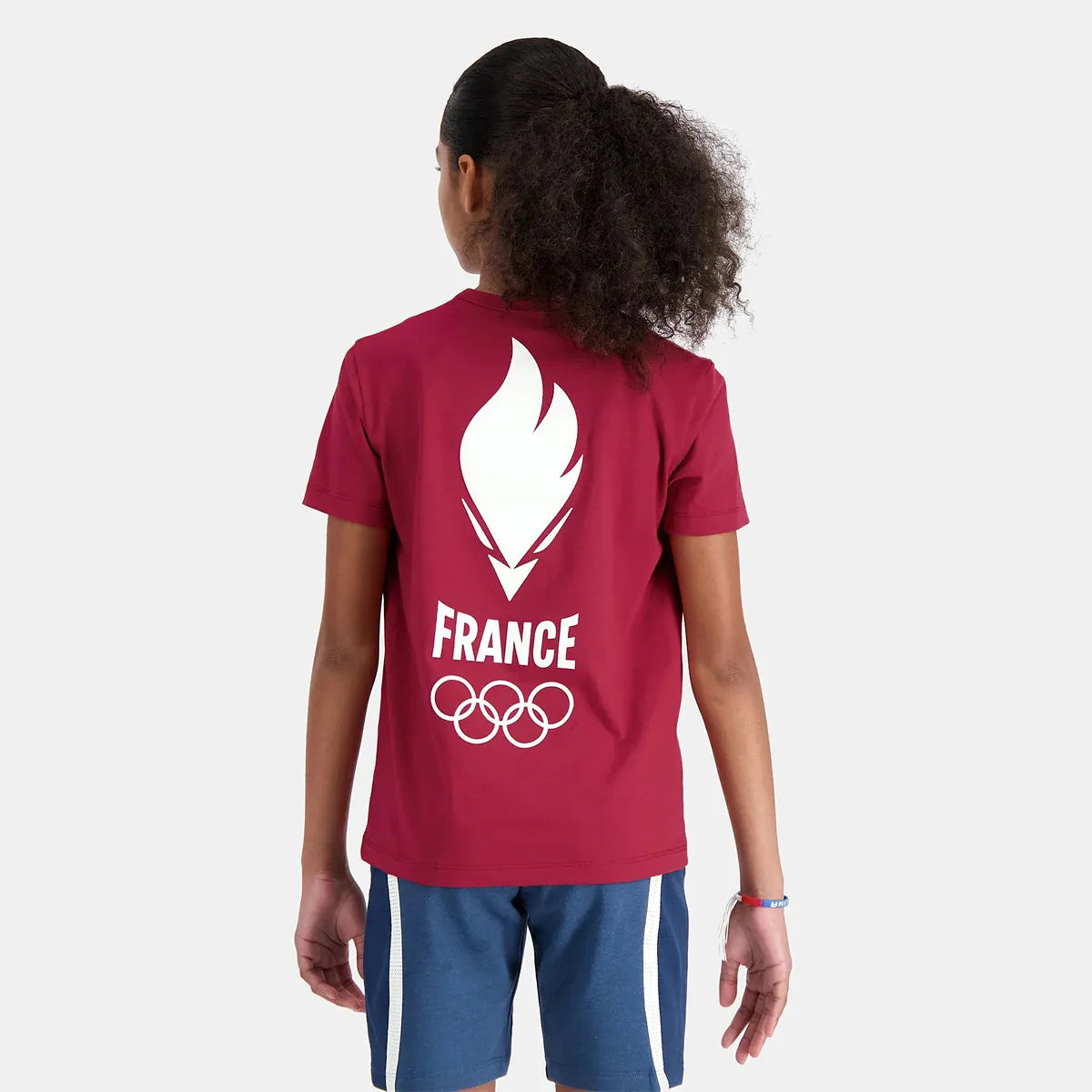 Le Coq Sportif Junior France Olympic Village T-Shirt