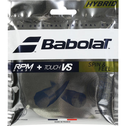 Babolat Hybrid String RPM Blast (1.25mm) + Touch VS (1.30mm)