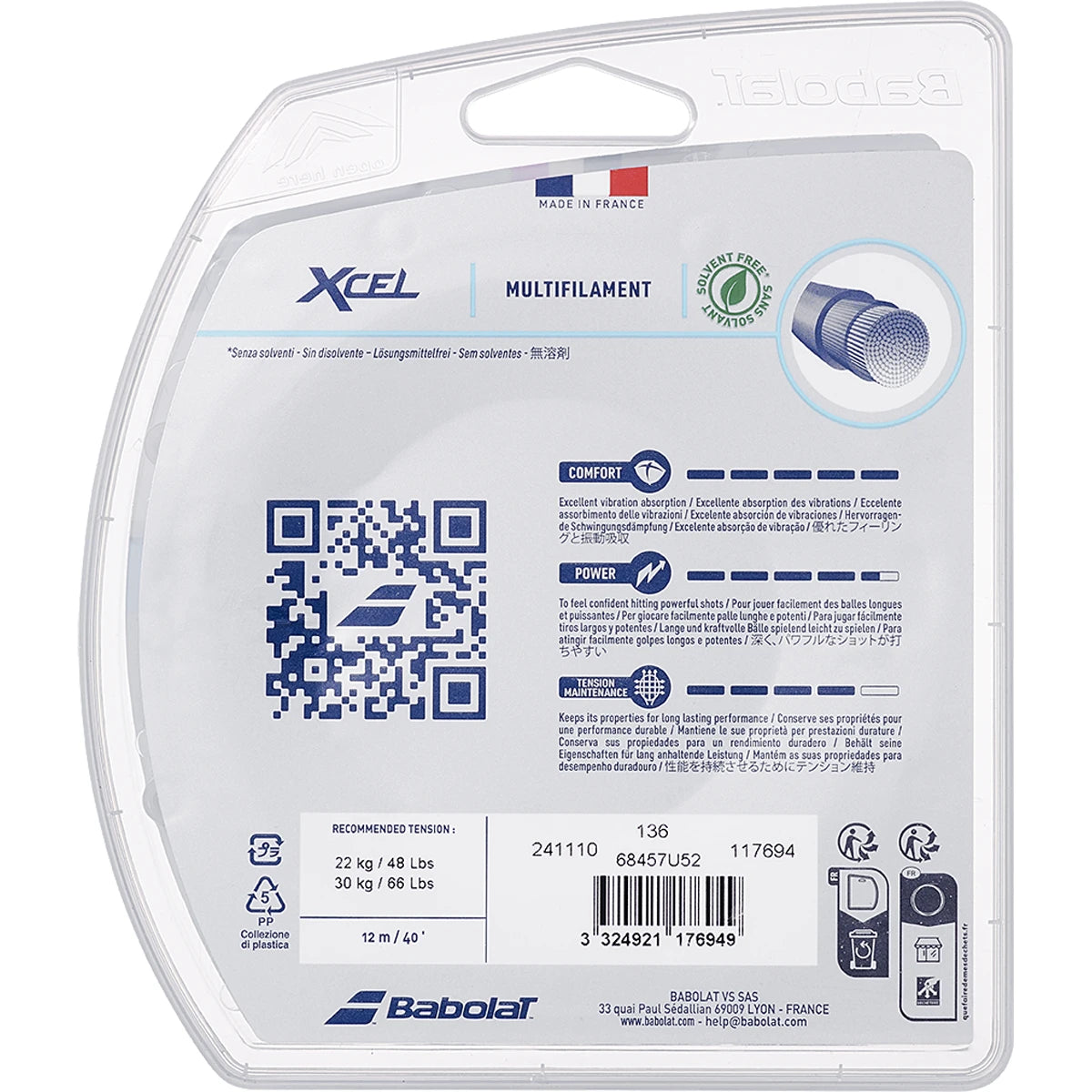 Babolat Xcel String (12 Metres)
