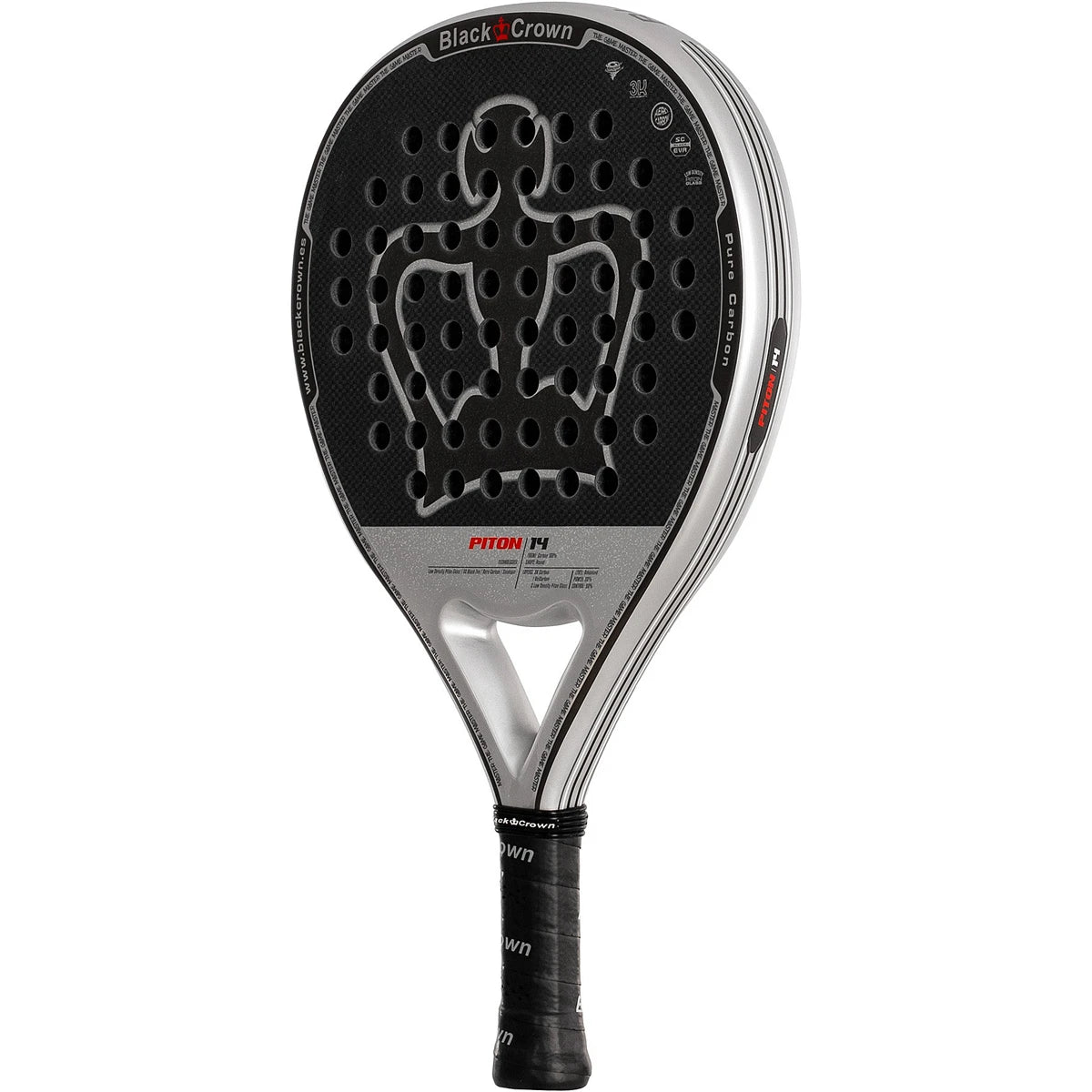 Padel racket Black Crown Piton 14