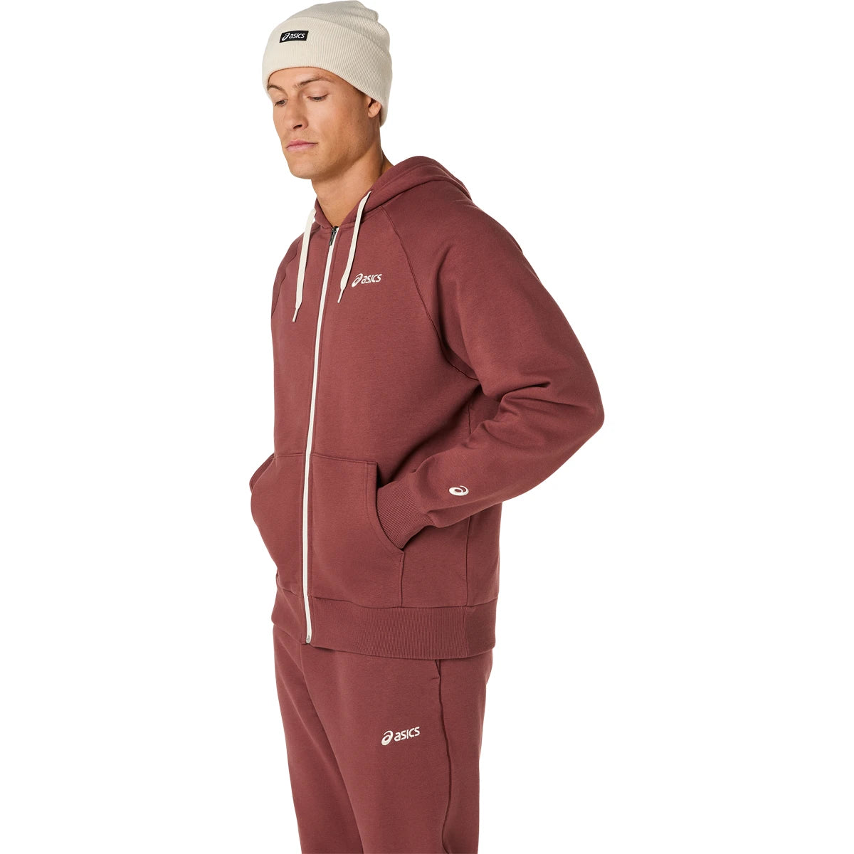 Asics Hoody Fleece Full Zip Sweatshirt