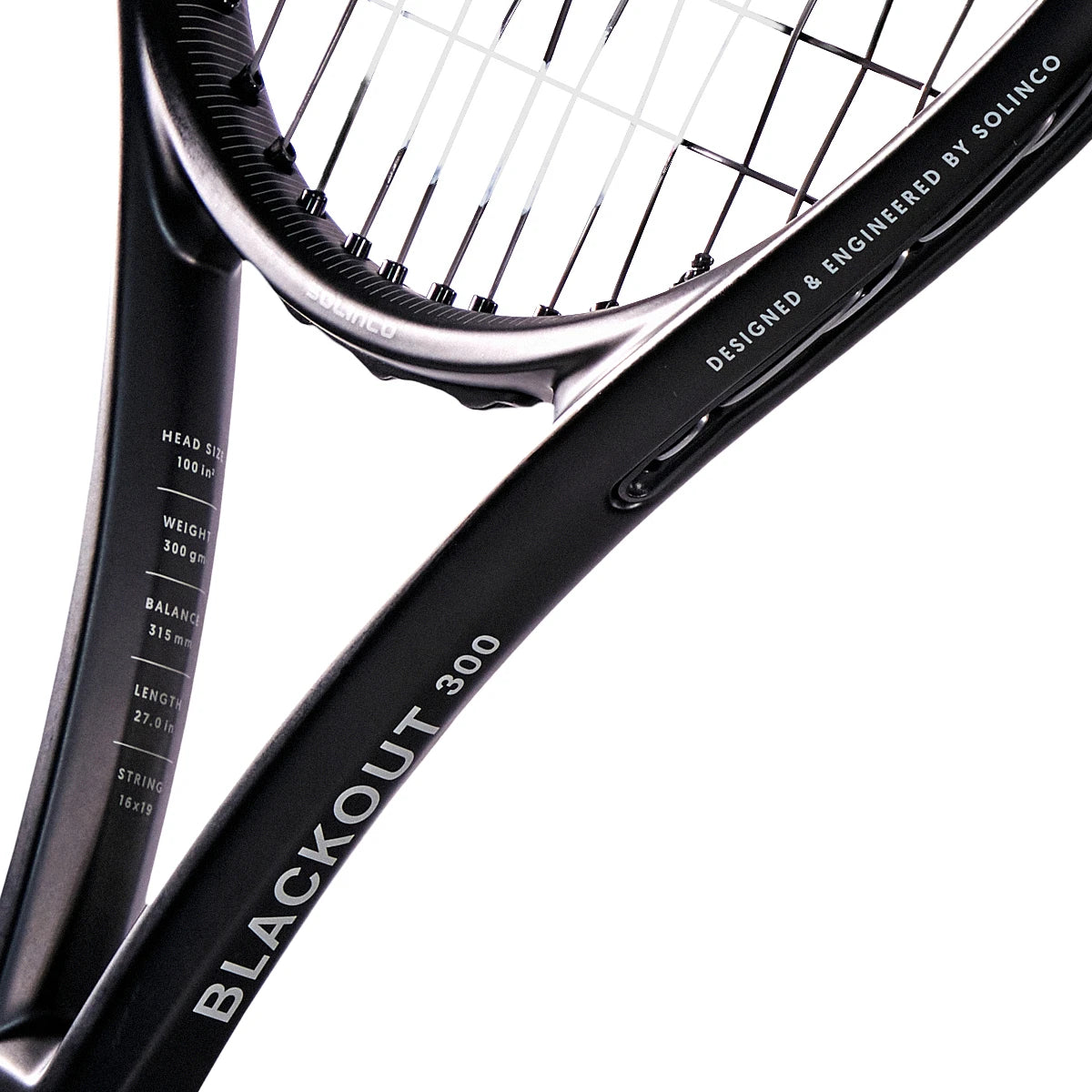 Solinco Blackout Tennis Racket (300 Gr)