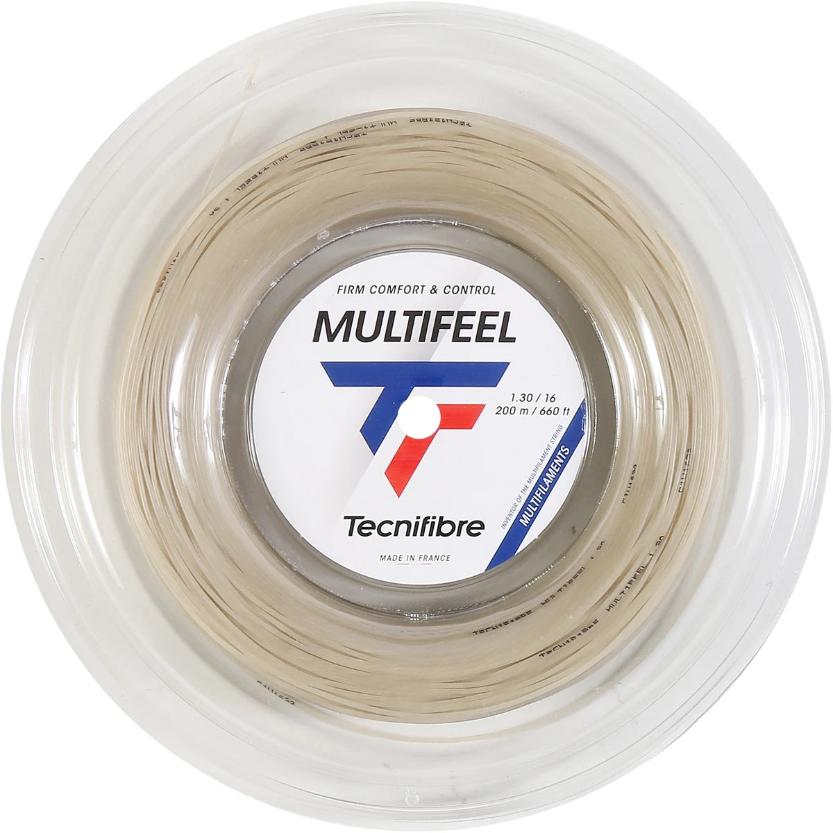 Tecnifibre Multifeel Reel (200 Metres)