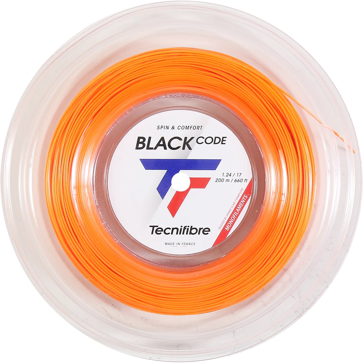 Tecnifibre Black Code Fire Reel (200 Metres)