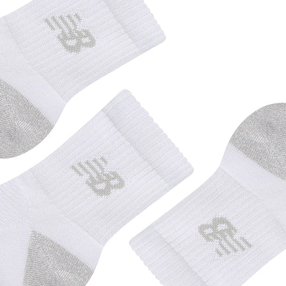3 Pairs of New Balance Active Crew Socks (Ankle)