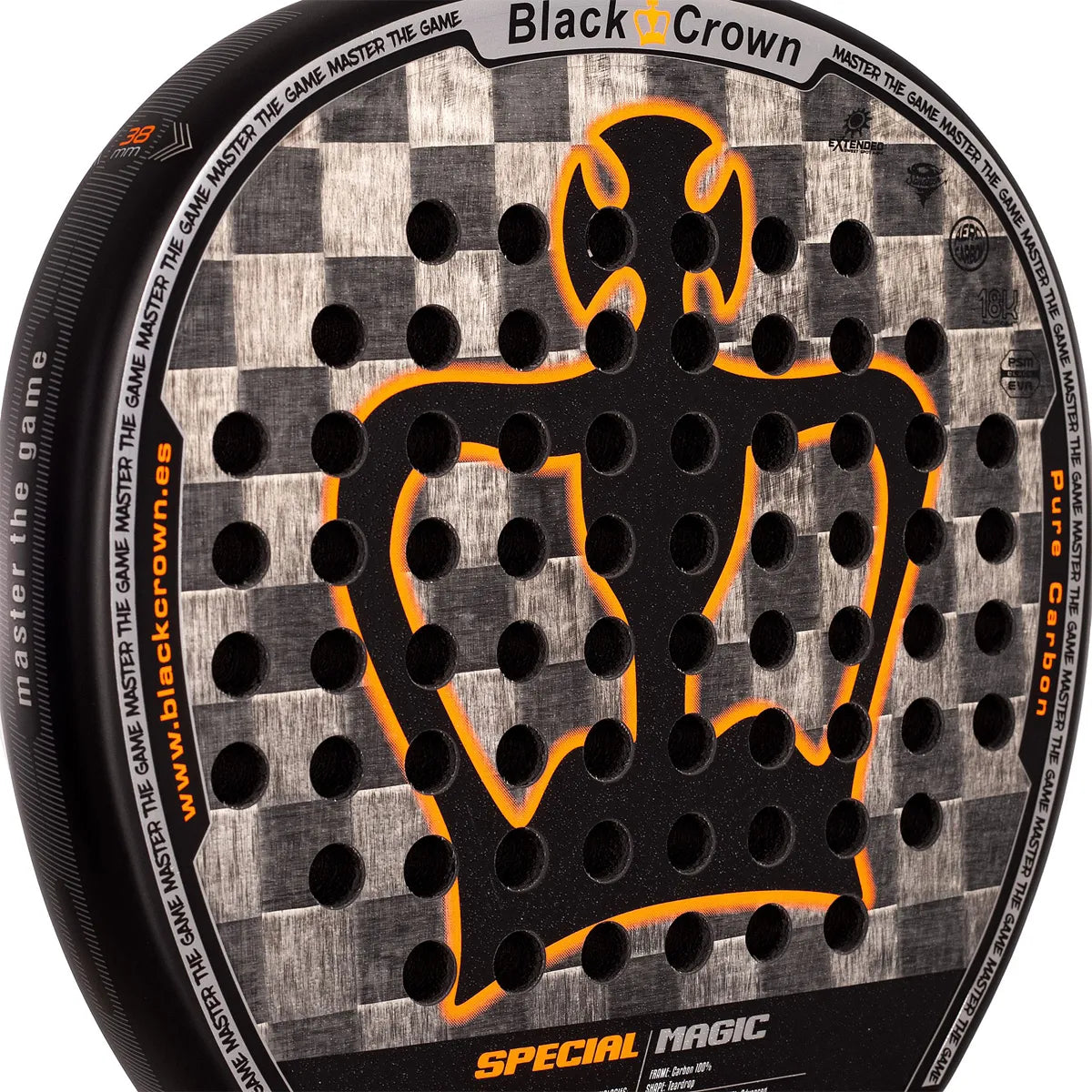 Black Crown Special Magic Padel racket