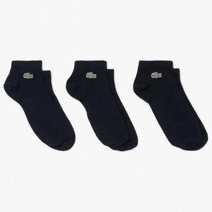 3 Pairs of Lacoste Classic Low Socks