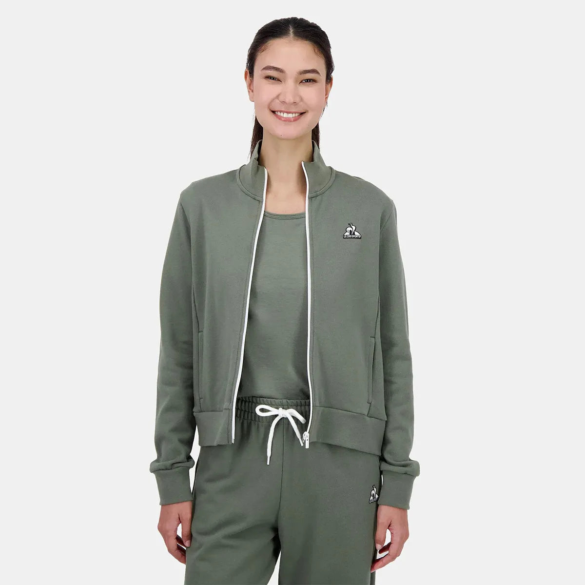 Le Coq Sportif Women's Contemporain Zip Sweat