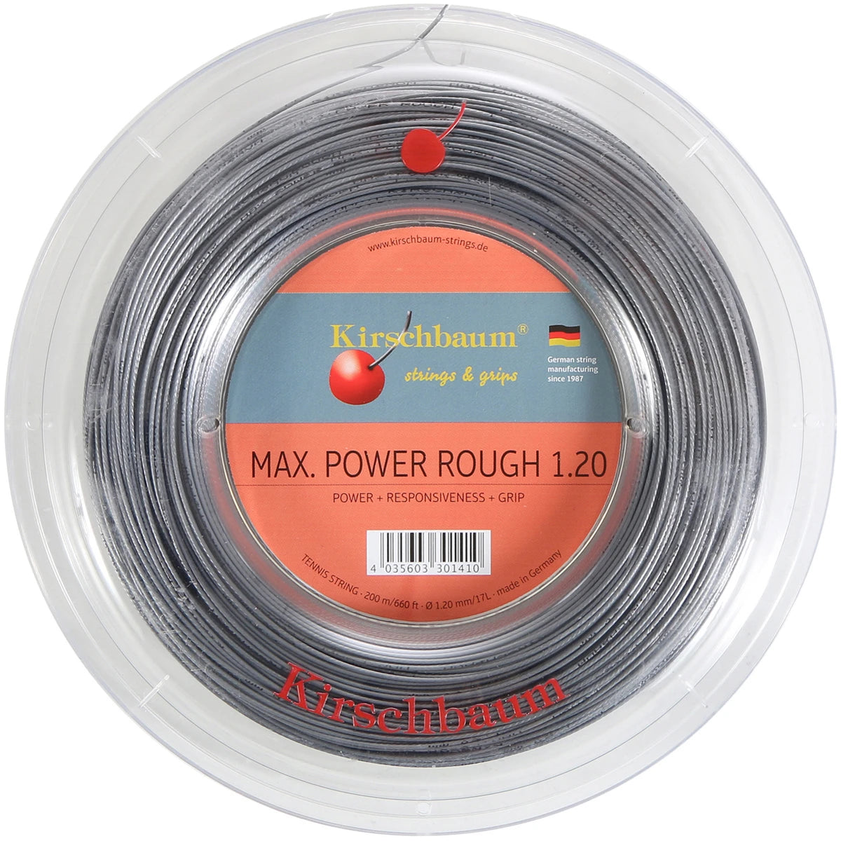 Kirschbaum Max Power Rough Reel (200 Metres)