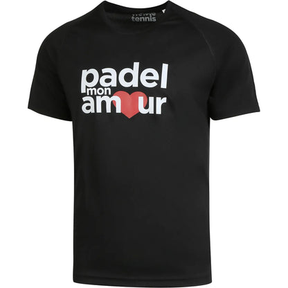 Padel T-Shirt Mon Amour Technique