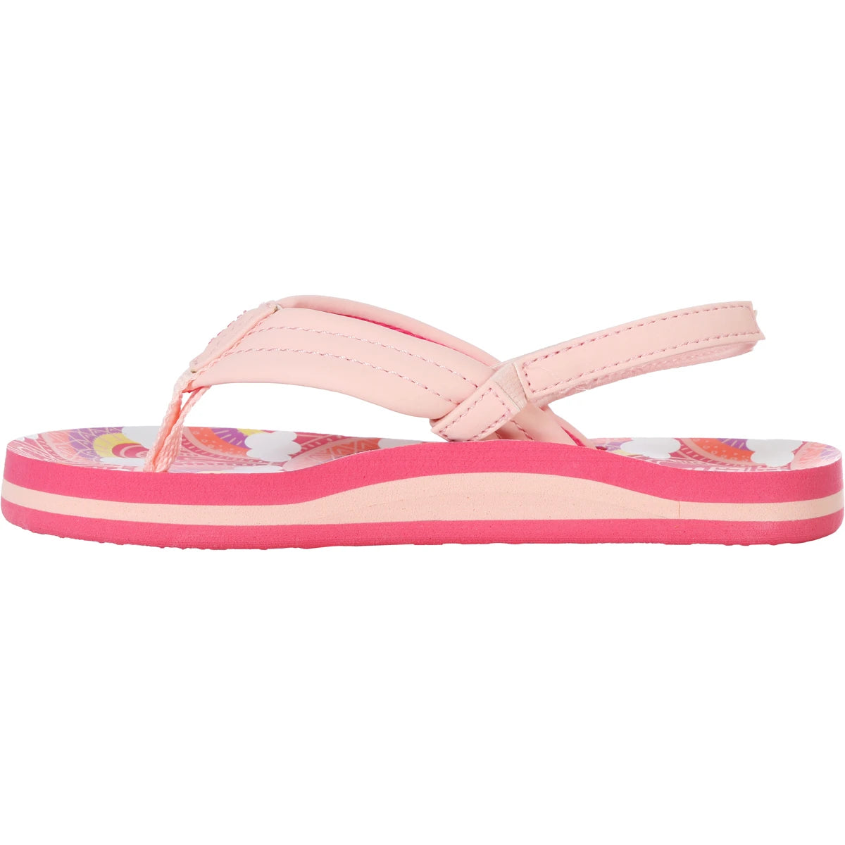 Junior Flip-Flop Reef Little Ahi Rainbows And Clouds