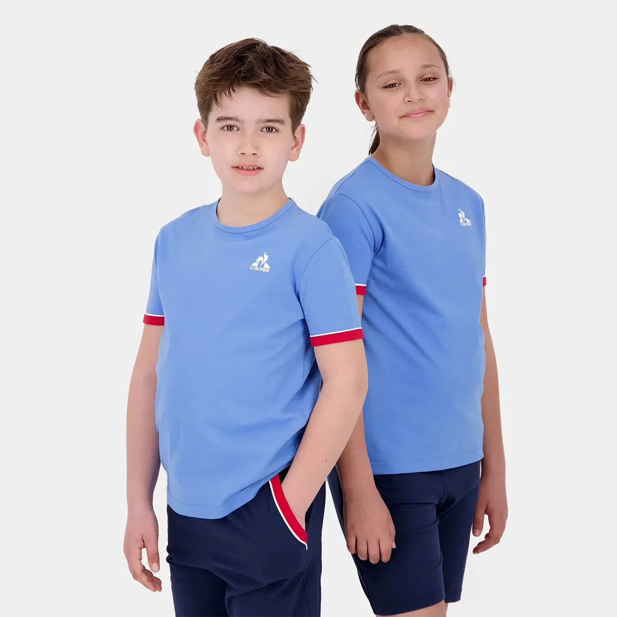 Le Coq Sportif Junior Tricolour T-Shirt