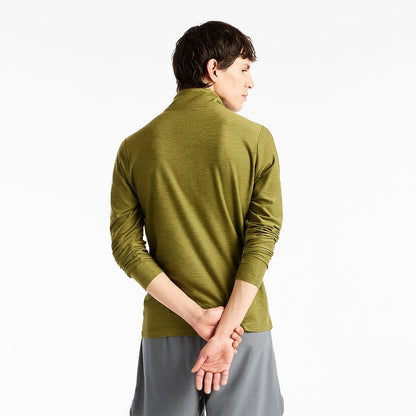 New Balance Long Sleeve 1/4 Zip Sport Essentials T-Shirt