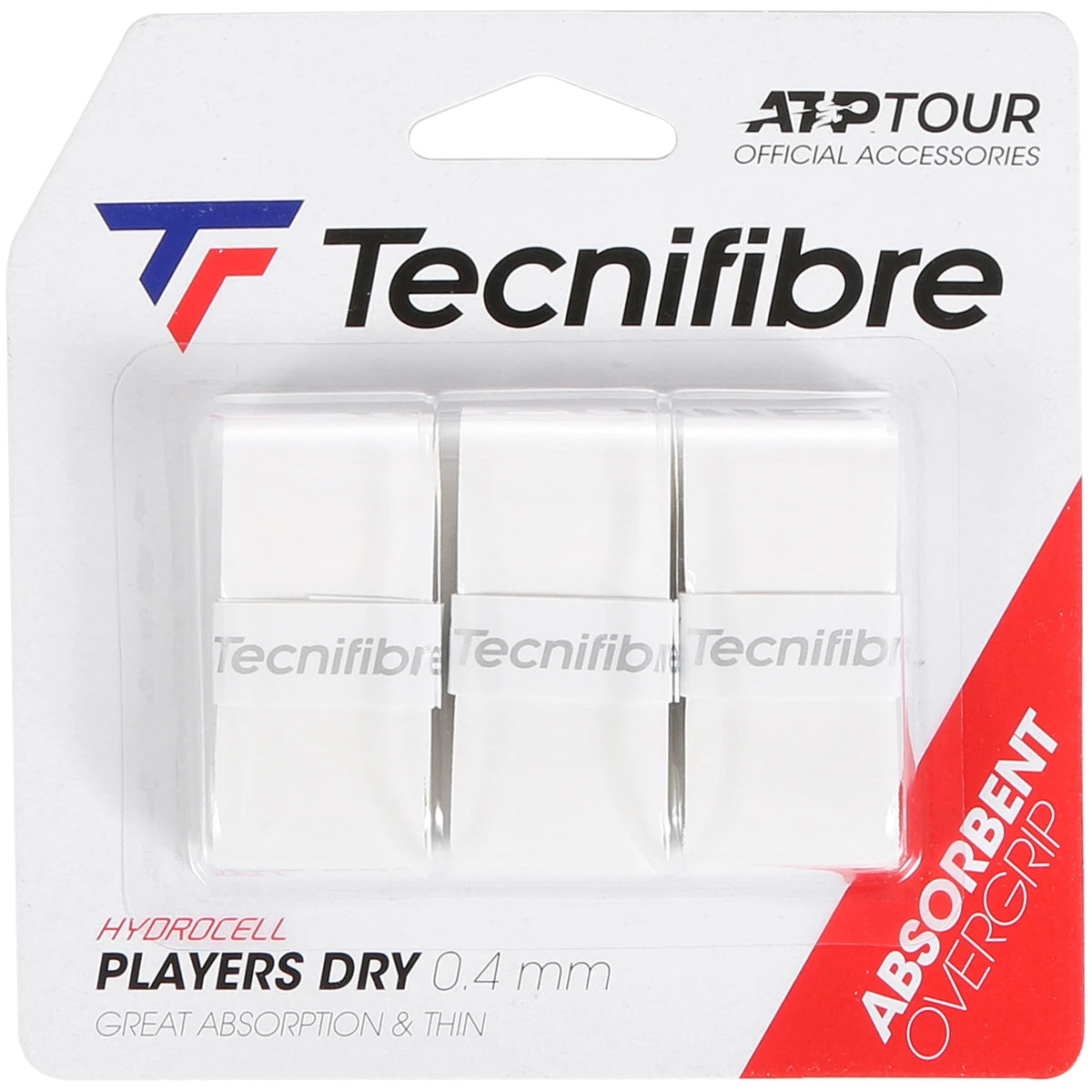 Tecnifibre Players Dry Overgrips X3