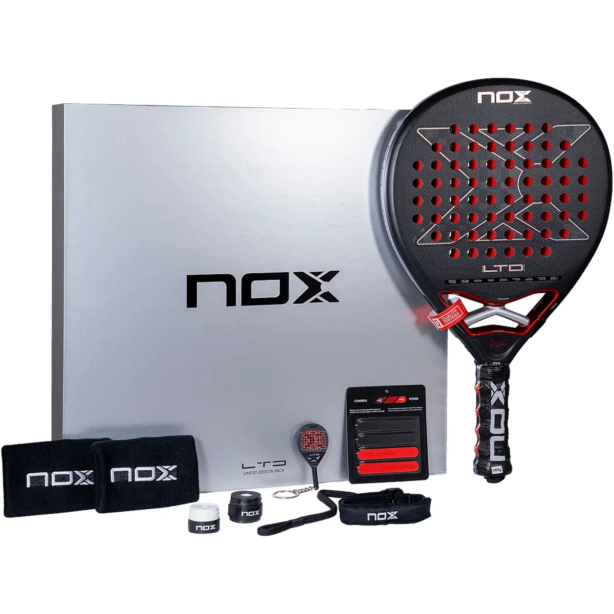 Nox At10 Genius 12K Xtrem Limited Padel Racket Pack