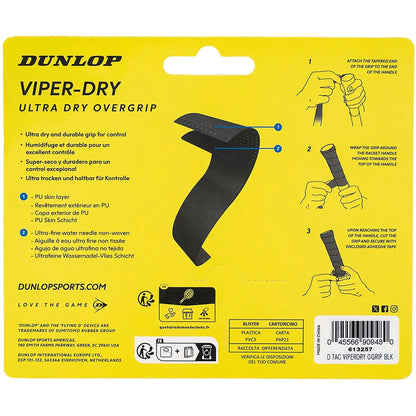 Dunlop Atp Viper-Dry Overgrips X3