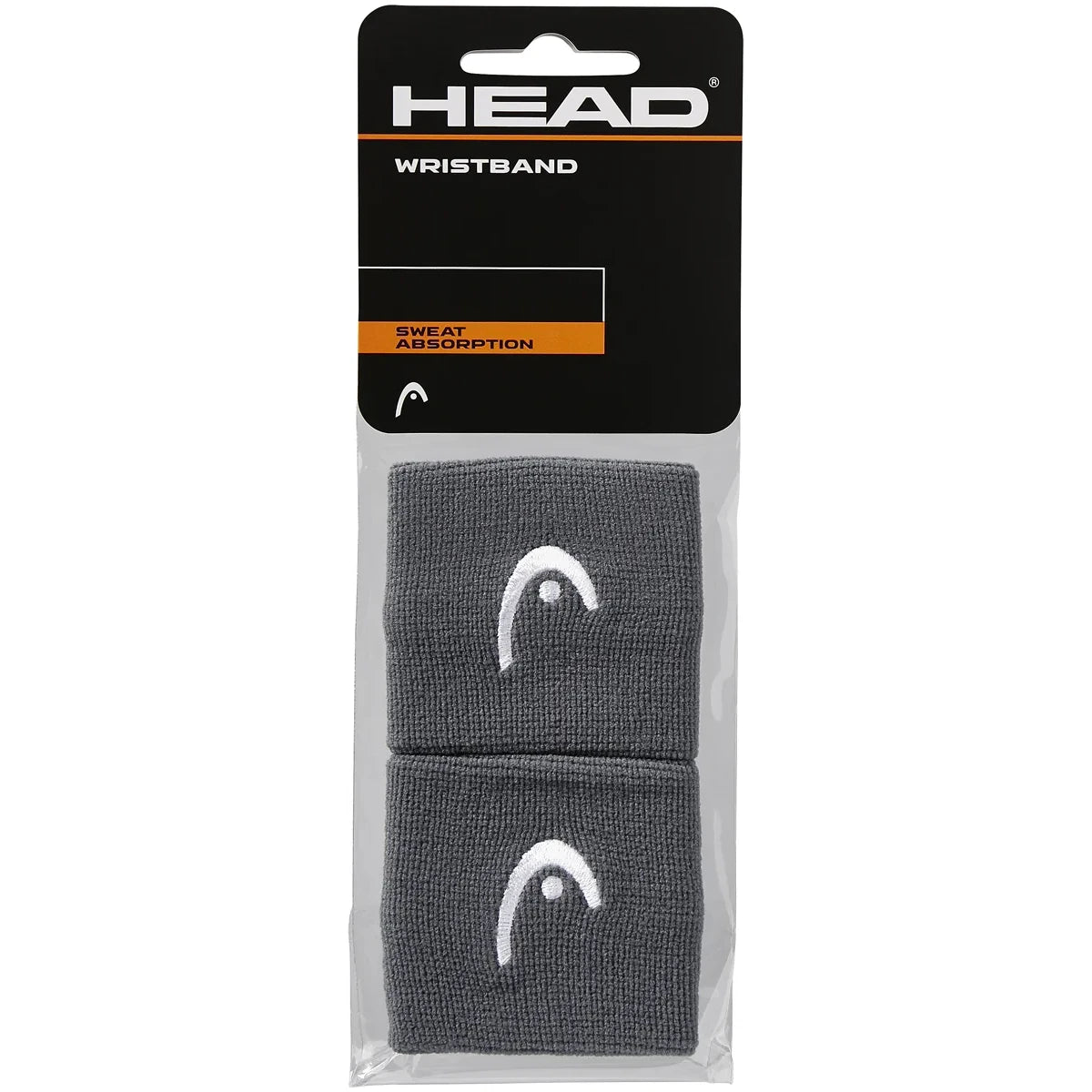 Pair of Head Simple Wristbands Width 2.5"