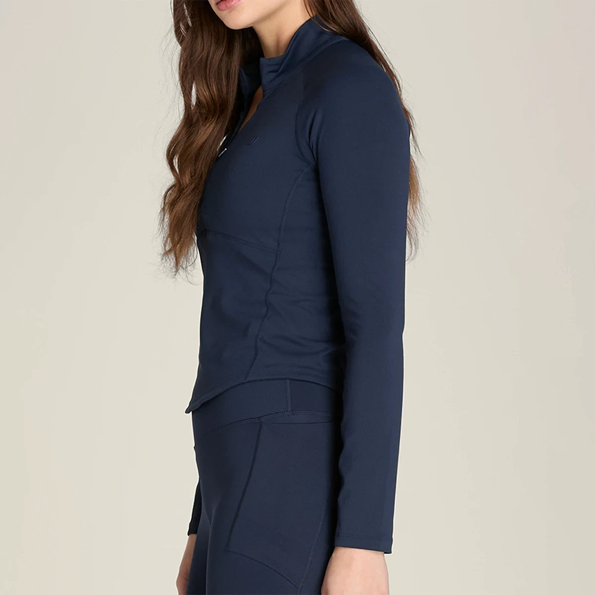 Wilson Women's Baseline Half-Zip Long Sleeve T-Shirt