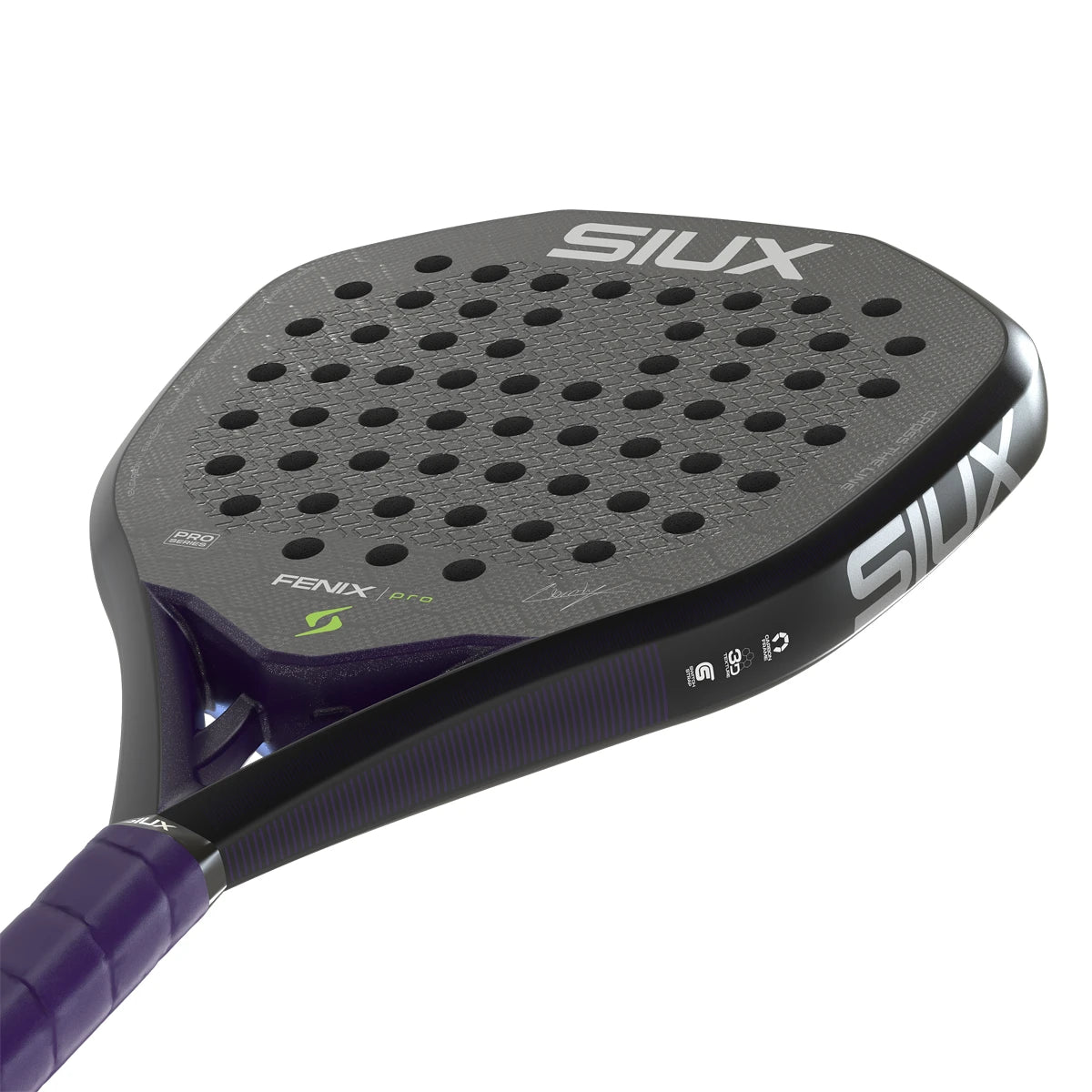 Siux Fenix Pro 2026 Padel racket Black