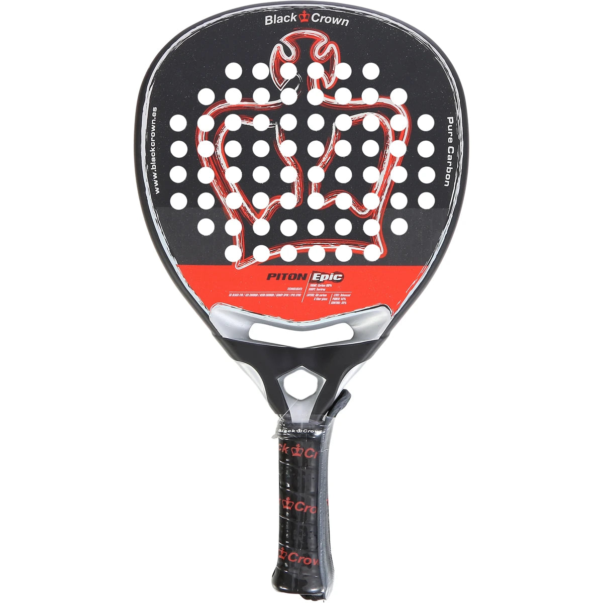 Used Padel Racket Black Crown Piton Epic