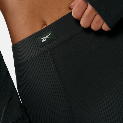 Reebok Women's Rib Stirrup Legging Tight