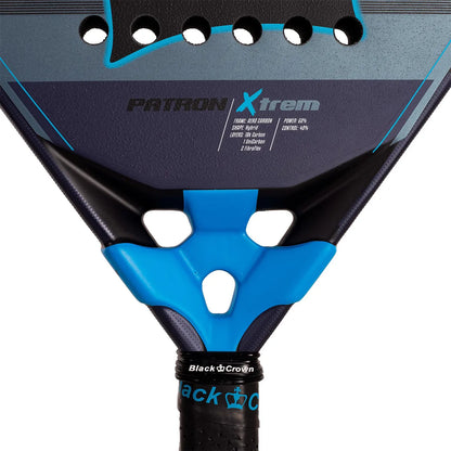 Padel racket Black Crown Patron Xtrem
