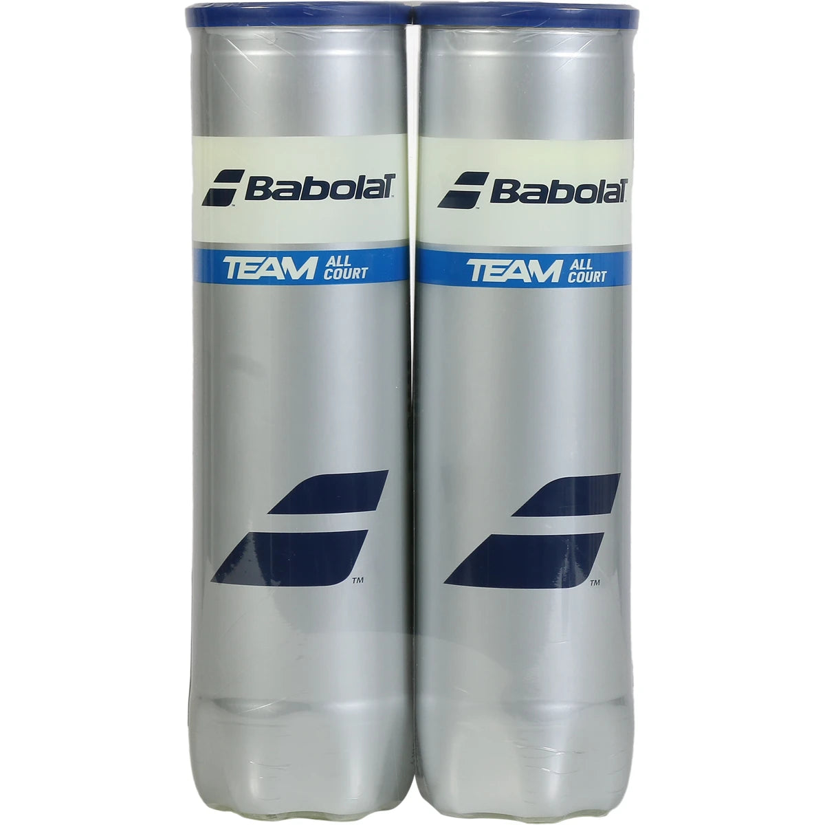 Bipack of 4 Babolat Team All Court Tennis balls