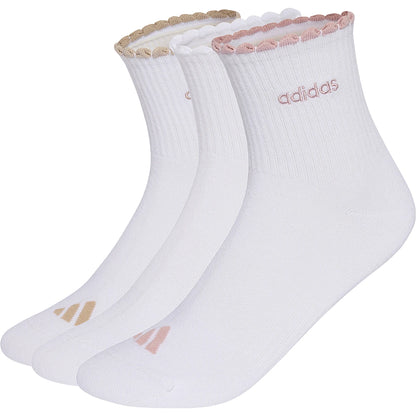 3 Pairs of adidas Womens Ankle Socks