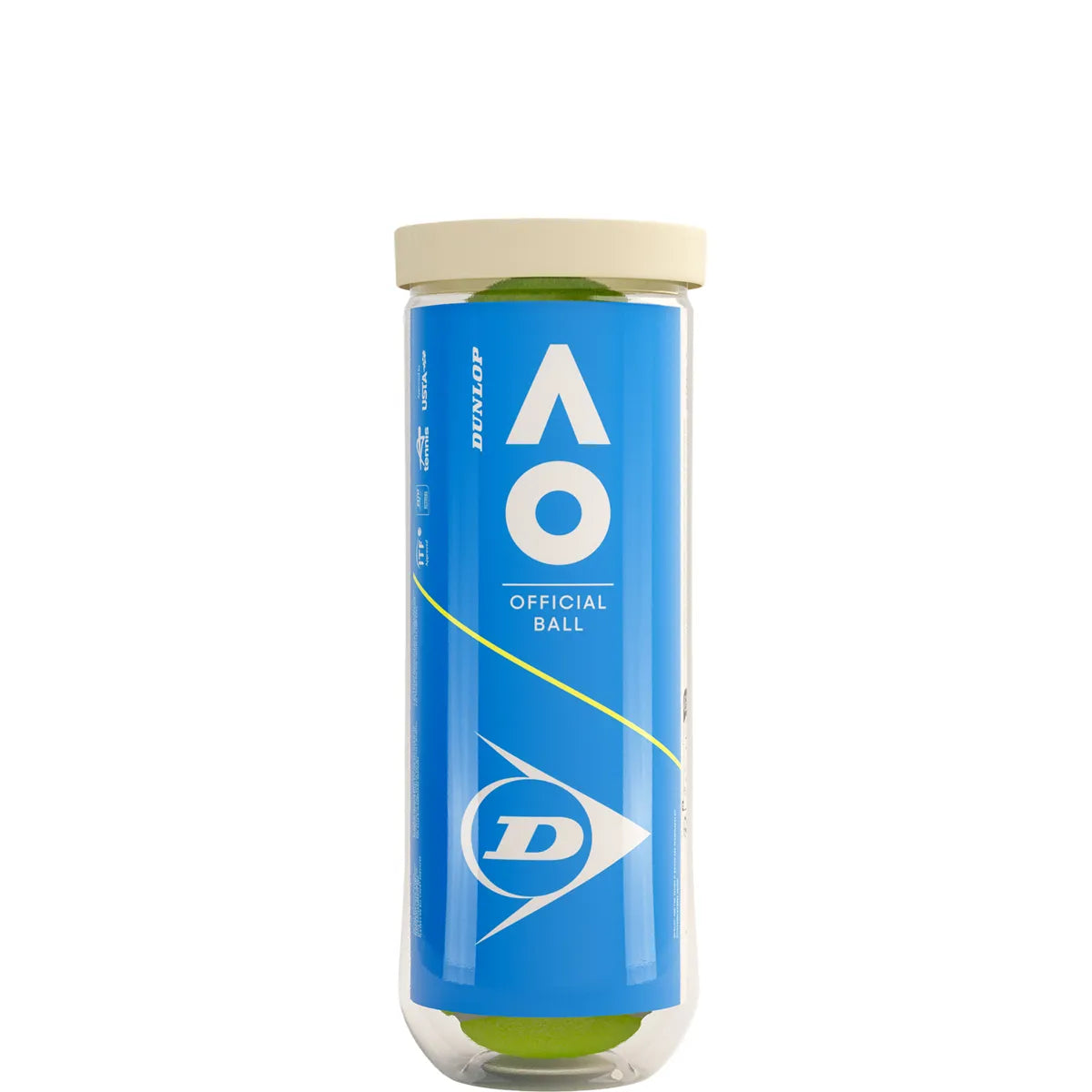 Tube of 3 Dunlop Australian Open Tennis Balls
