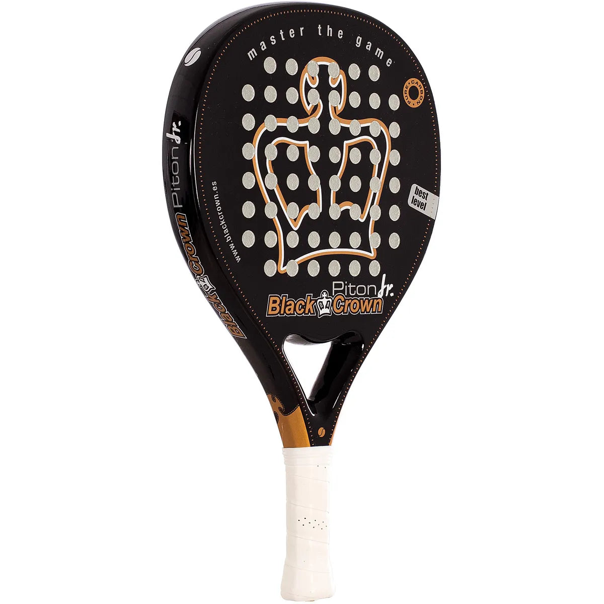 Junior Padel Racket Black Crown Piton