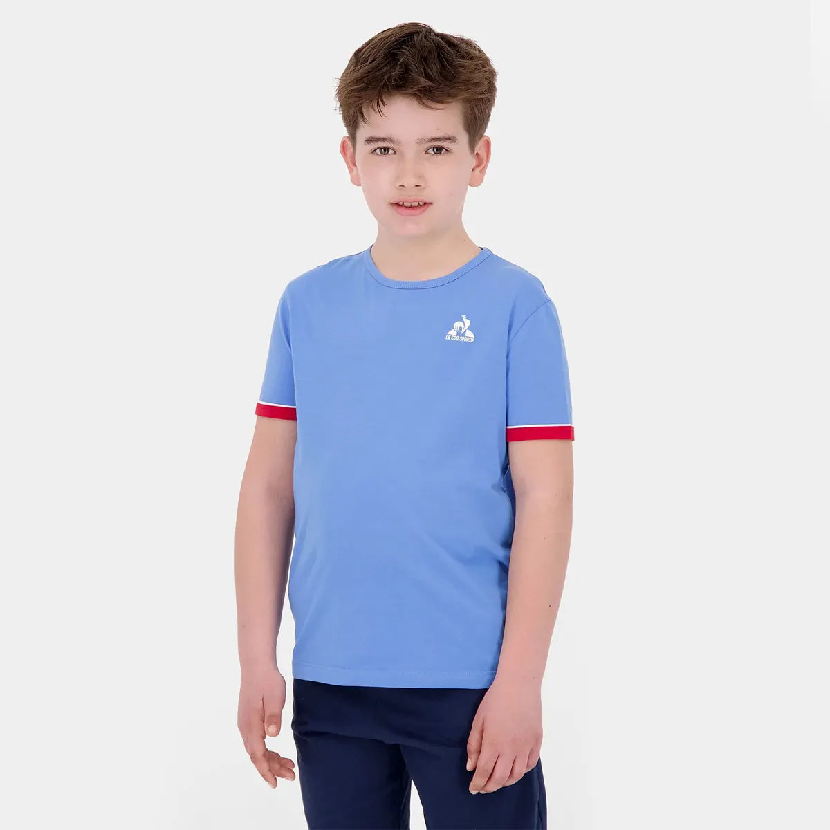 Le Coq Sportif Junior Tricolour T-Shirt