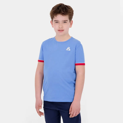 Le Coq Sportif Junior Tricolour T-Shirt