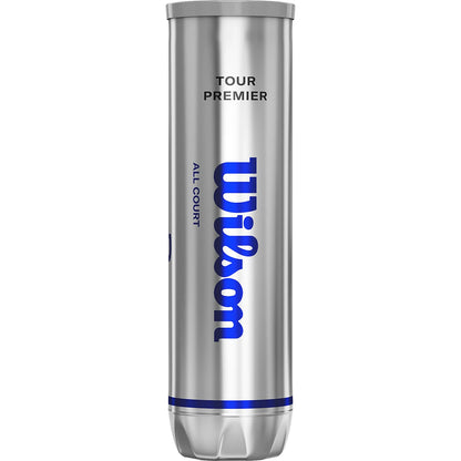 Tube of 4 Wilson Tour Premier Tennis Balls