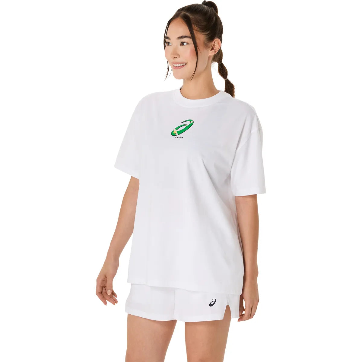 Asics Women's Court Graphic London T-Shirt