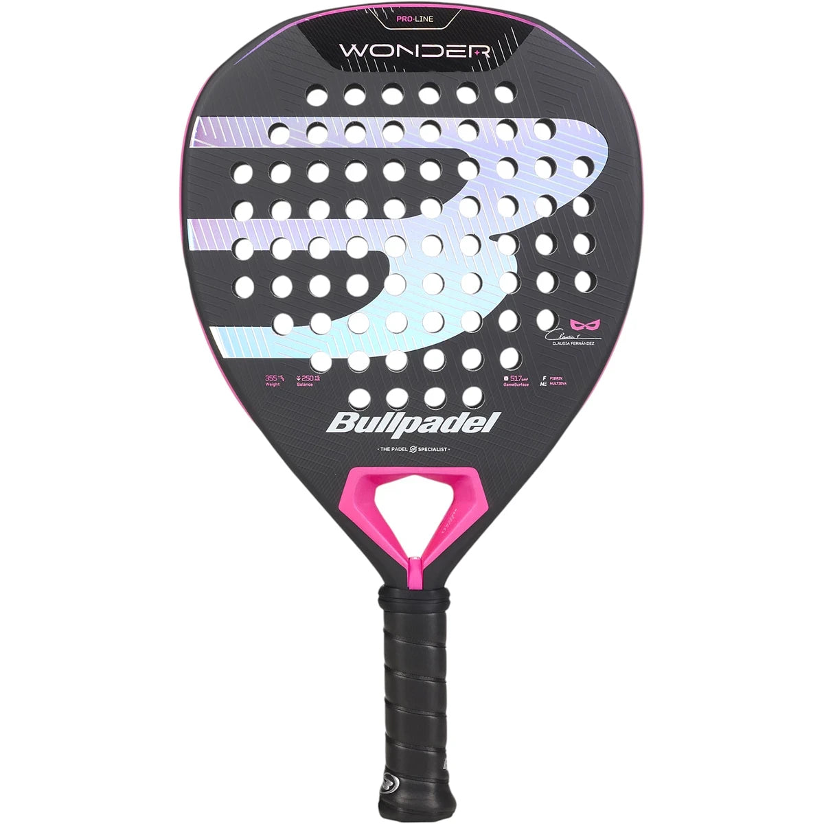 Racket Test Padel Bullpadel Wonder 27